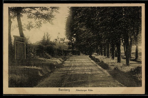 Ansichtskarte bamberg - ansichtskarte,