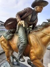 Bronzefigur Marschal auf Pferd