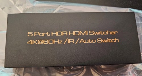 5x1 4k60hz hdmi switch - hdmi,