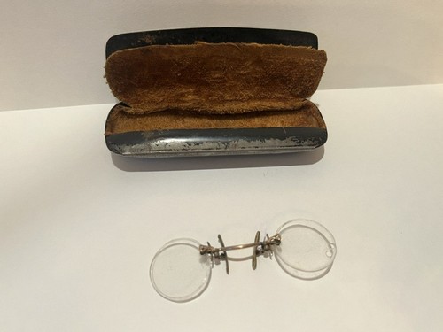 Antike brille etui - antike,