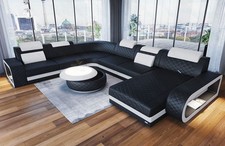 Couch wohnlandschaft leder - couch,