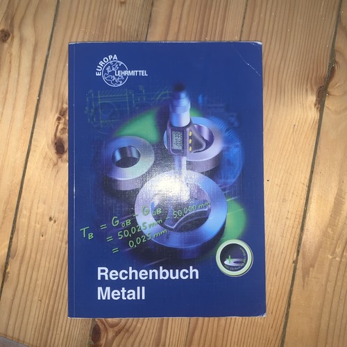 Rechenbuch metall lehr - lehr-, und