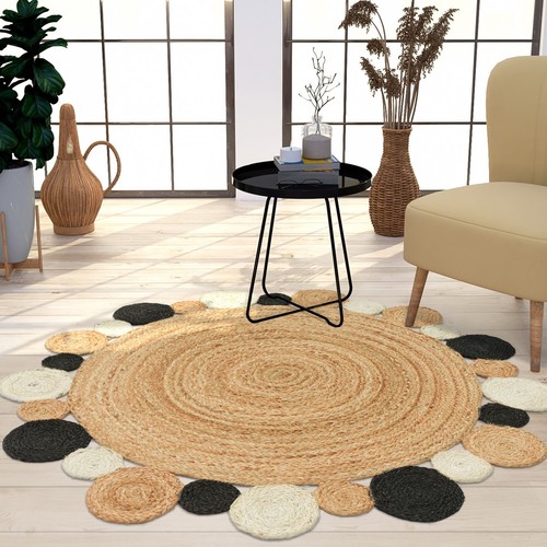 Home jute teppich rund - home,