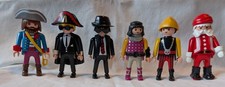 Playmobil Geobra Set: Nikolaus, Ritter, Pirat und andere - 6 Figuren