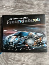 Monster Cars Freundebuch Leer