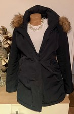 Attentif Winterjacke Parka Jacke mit Kapuze und Fellkragen in Gr.  38