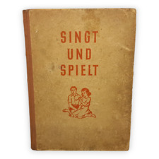 Singt und spielt Musik in der Grundschule 4 bis 6 Schuljahr Liederbuch 1950 Buch