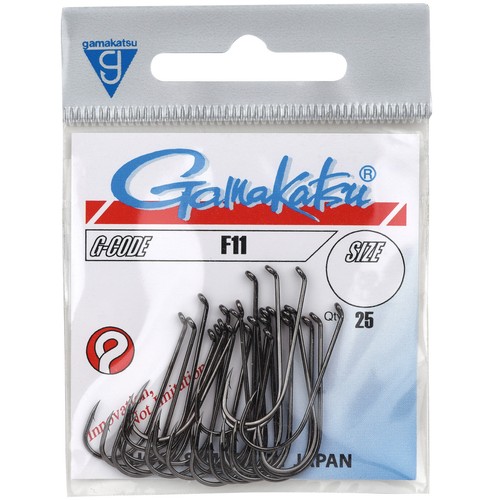 Gamakatsu f11 hooks black - f11,