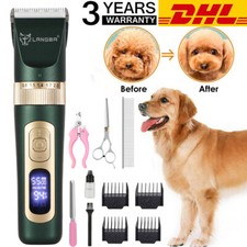 Profi Schermaschine Fell Trimmer Tier Haarschneider Hund Katze Rasierer leise