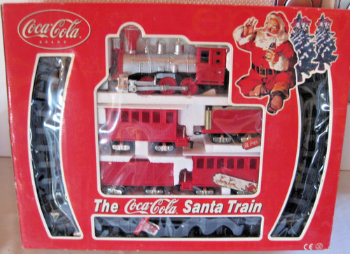 Coca cola santa train - santa, neu