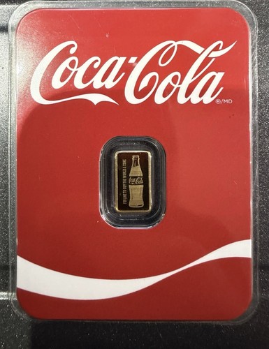 Coca cola goldbarren - coca-cola,