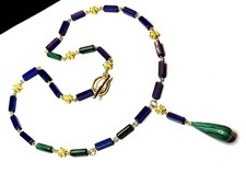 Kette natürlicher lapislazuli - kette,