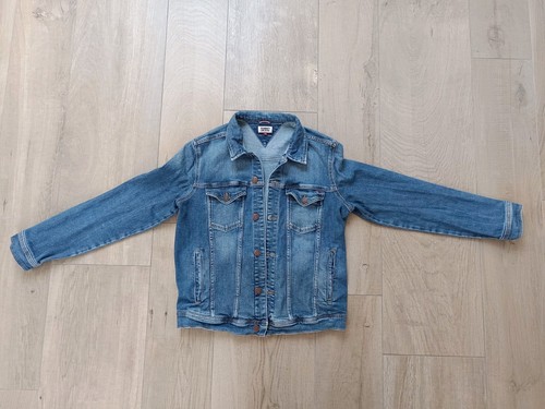 Tommy jeans jeansjacke blau - tommy,