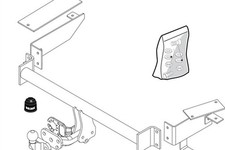 Anhängerkupplung BRINK 381500