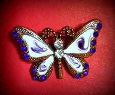 Damenbrosche Schmetterling