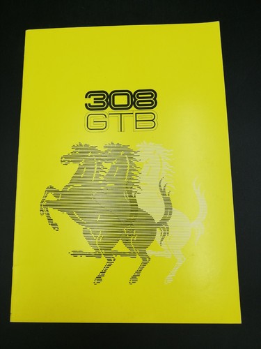 Ferrari 308 gtb prospekt - ferrari,