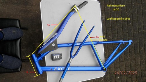 Softride frame set xl - frame,