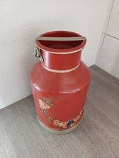 Milch kanne metall - milch, floral