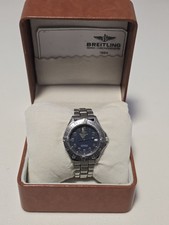 Breitling Colt blaues Zifferblatt Herrenuhr - A17035