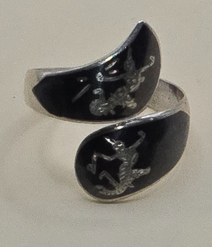 Siam sterling niello emaille - siam,