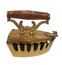 Vintage Messing Kohle Eisen