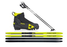 Fischer Kinder Langlaufski-Set