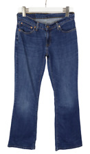 Levi's 529 Jeans Damen W29/L32 Kurvige Bootcut Zip Fly Niedrig Sitzende