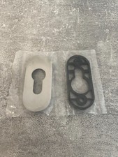 PZ Rosette 6mm Oval Edelstahl (E196)