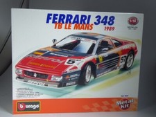(SB-82) Bburago 7039 Bausatz Kit Ferrari 348 TB Le Mans 1989  1:18 ungeöffnet