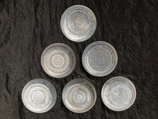 6 Glasteller_Ø 17,5cm_nuutajärvi_arabia_Oiva Toikka_iittala_kastehelmi_Tauperle