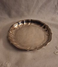 Barocker Teller, 830er Silber