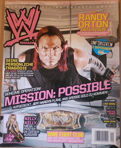 Wwe magazin 2008 inklusive - 09/2008,