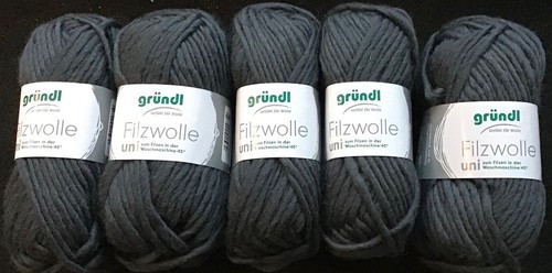 Filzwolle uni - (kg/48€),