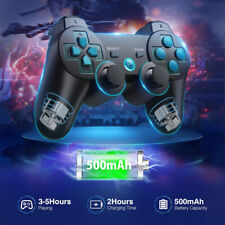 Wireless Bluetooth Videospiel Controller Pad Schwarz Für Playstation 3 PC PS3