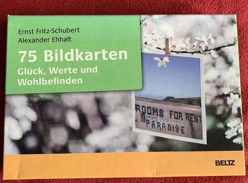 Bildkarten glück werte - glück,,