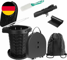 Campingtoilette – Faltbare Porta Potti, Ideale Tragbare Auto Toilette Für Campin