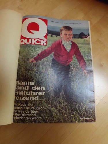 Quick zeitschrift vintage - quick,