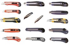 Cuttermesser in versch. Ausführungen