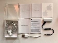 iPod Shuffle 3. Generation 4GB Silber, Komplettpaket, Belkin Lautstärkeregler