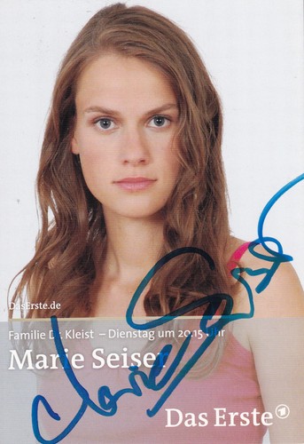 Autogramm marie seiser - -,