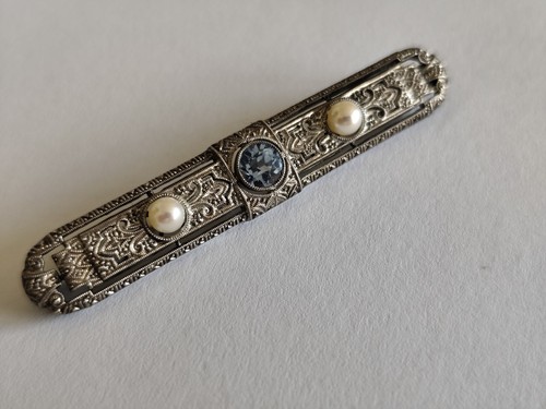 Artdeco brosche 835 silber - brosche,835,