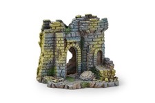 Eden 95226 Burgruine klein - detailreiche Aquariumdekoration ideales Versteck