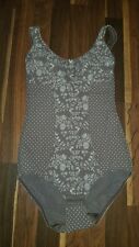 Damen Body Anita body Comfort Cup C 75 Nice grau Blumen Corselet Korselett neu