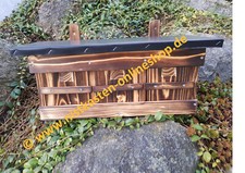 Spatzenhaus geflammt mit Planendach, Sperling,Spatzenhaus, Spatz,Spatzenvilla,