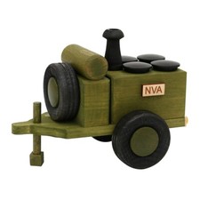 Holz Räucher-Gulaschkanone NVA Armee DDR Räucherofen Rauchfigur Kult