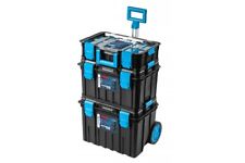 4 in1 Rollende Werkstatt Högert Werkstattschublade Profi Werkzeugtrolley 