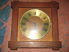 Wanduhr Vintage Holz Holzrahmen