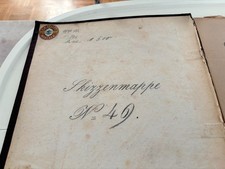 Skizzenbuch Maler Emil Moser