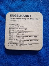 Bierdeckel 1992 Berlin Feste - Engelhardt