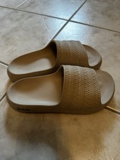 Adidas Badeschuhe, Adiletten, beige Größe 37/38